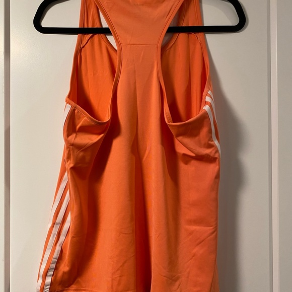 Adidas Orange Workout Tank Top - Picture 2 of 4